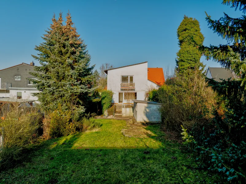 Garten mit wunderschönem Baumbestand