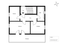 Grundriss Erdgeschosseschosswohnung