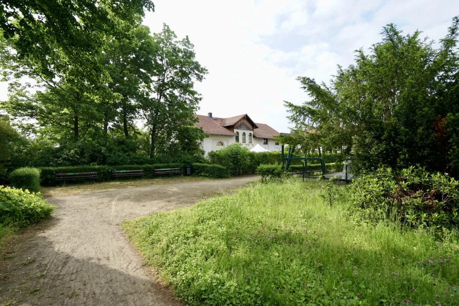 Rückansicht Volkspark