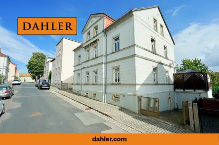 Titelbild - Haus kaufen in Lommatzsch - Denkmalobjekt mit drei Wohneinheiten im Herzen von Lommatzsch