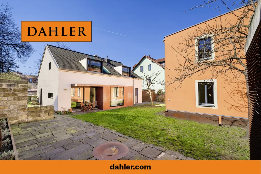 Titelbild - Haus kaufen in Dresden / Neustadt - Erstklassiges Architektenhaus mit Hinterhaus in Dresden Neustadt