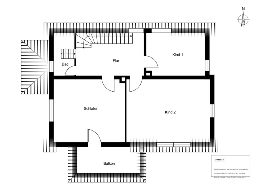 Grundriss Obergeschoss