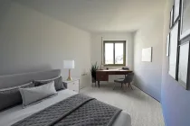 Schlafzimmer Eltern (Einrichtung visualisiert) 