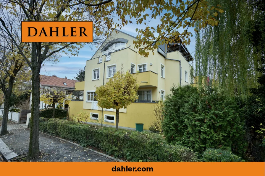 Titelbild - Wohnung kaufen in Dresden - Maisonette-Wohnung mit drei Balkonen nahe TU und Beutlerpark