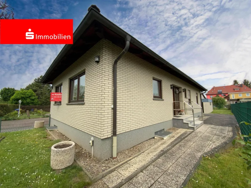 Hauseingang - Haus kaufen in Mühlhausen - Bungalow im Flarchen! Besser gehts nicht!