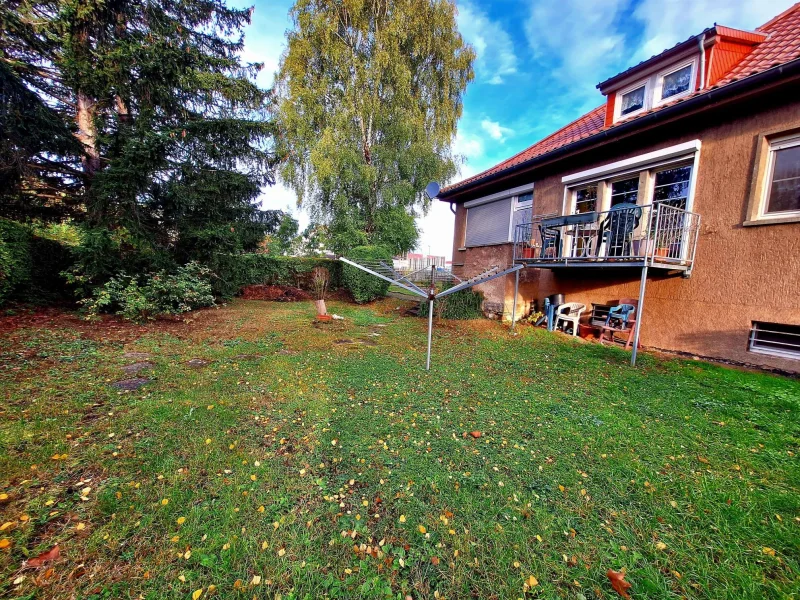 Versteckter Garten  - Haus kaufen in Mühlhausen - Urige Fabrikantenvilla! 