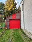 Blick zur Garage