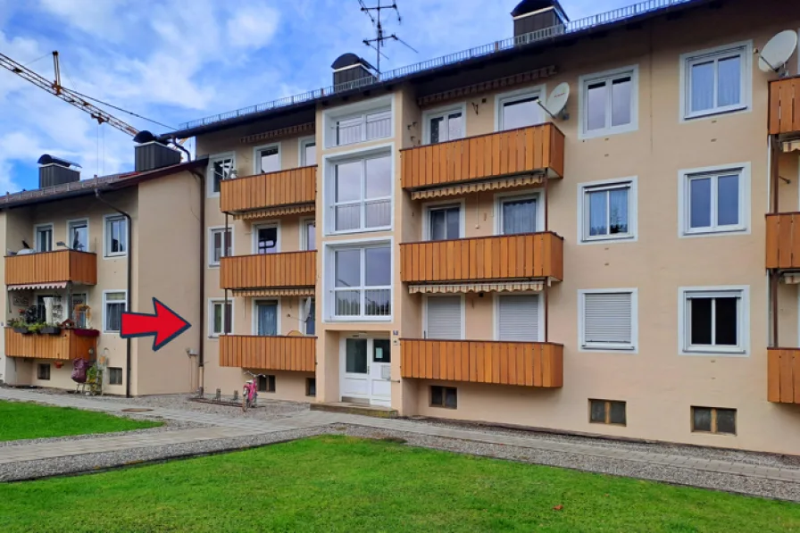 Titel - Wohnung kaufen in Penzberg - Gemütliche 2,5 Zimmerwohnung in Penzberg -Anlage oder Eigennutzung