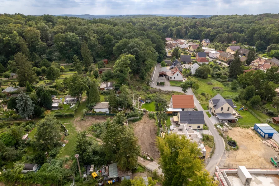 Aerial view with a view of Katharinenholz