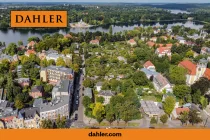 Aerial view of the property with a view of the Marble Palace