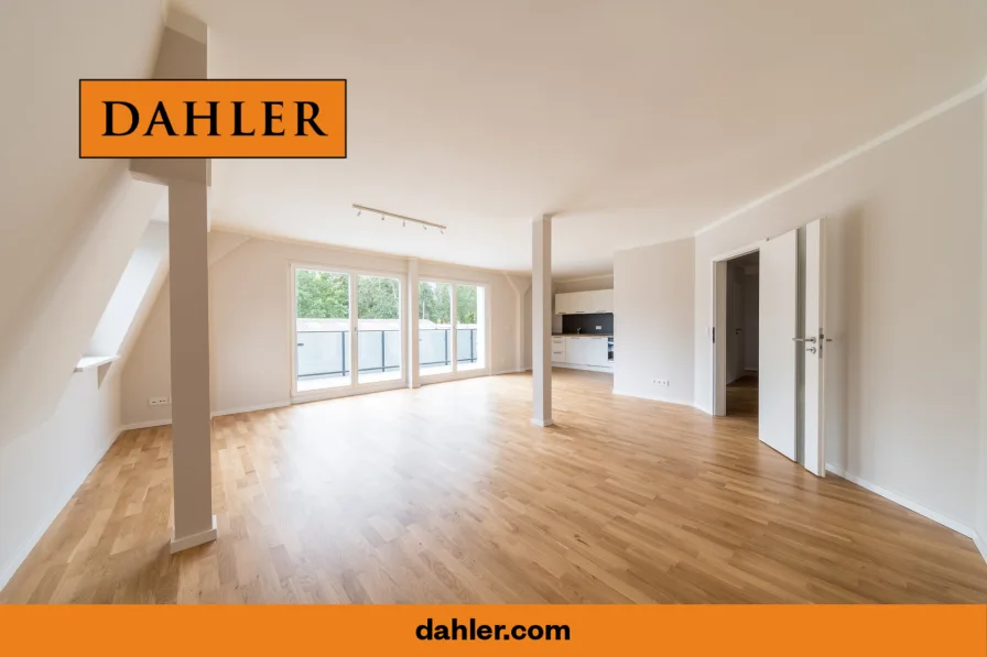 Multiple uses with kitchen and access to the terrace   - Büro/Praxis mieten in Potsdam / Templiner Vorstadt - Live and work on the island - Attractive commercial villa in second water row