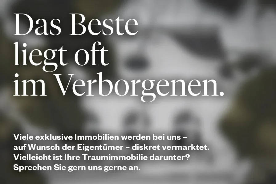 Diskrete Vermarktung 