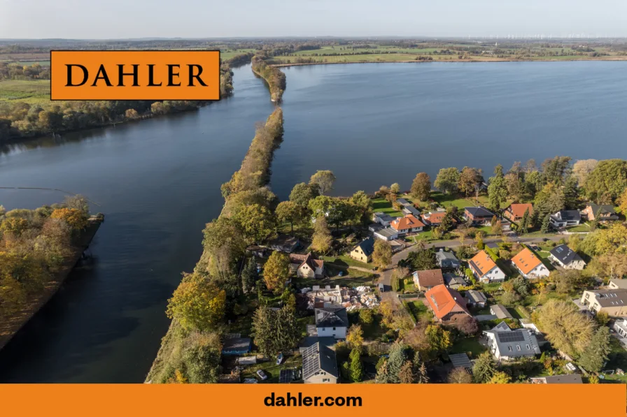 Titel - Grundstück kaufen in Potsdam / Neu Fahrland - Grundstück zwischen Weisser See und Fahrländer See in Potsdam - wenige Schritte vom Wasser
