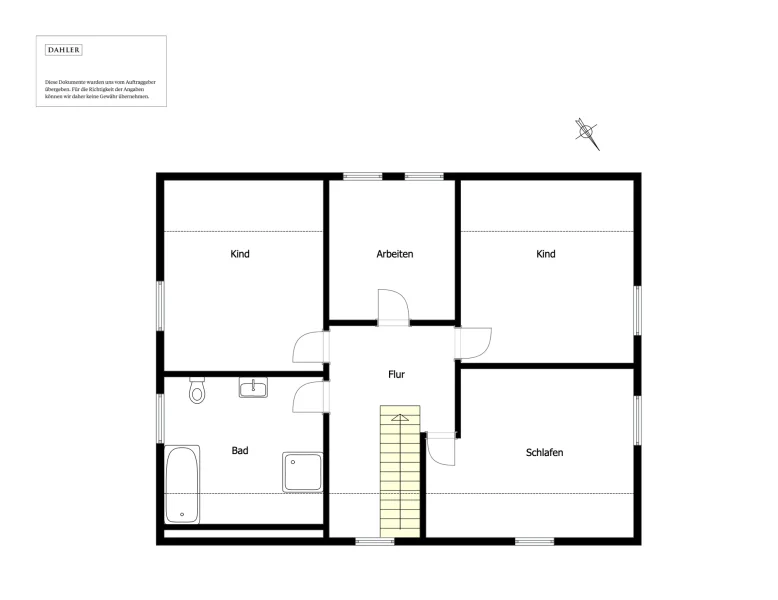 Floor plan upper floor