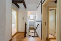 Hallway in the attic