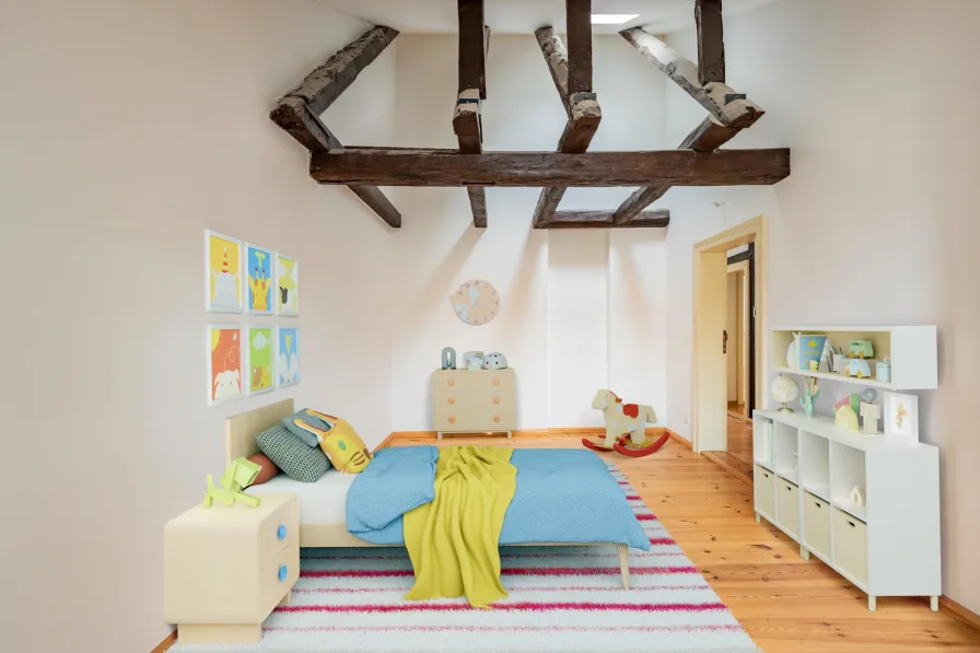 Children's room with furnishing example