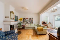 Living room in the granny apartment