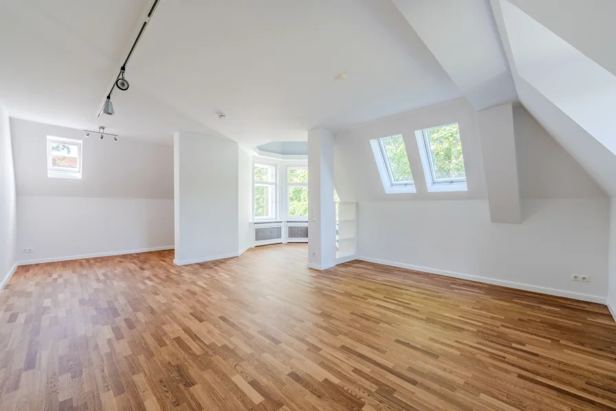 Masterbedroom im Turmzimmer