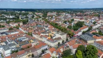 Blick auf die 2. barocke Stadterweiterung