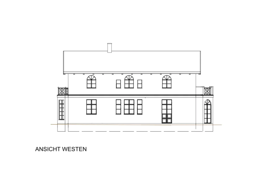 Planning view west orientation