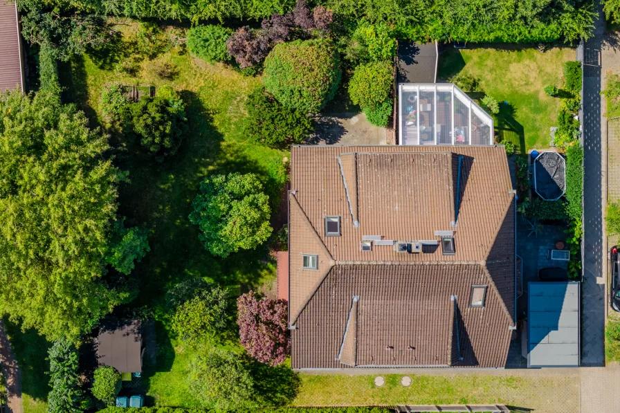 Residential building on top