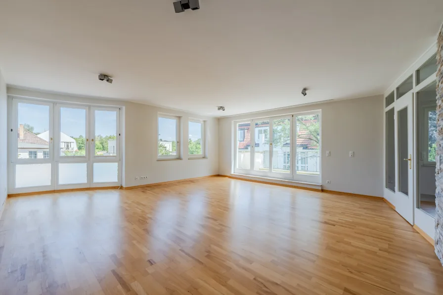 Open-plan living area