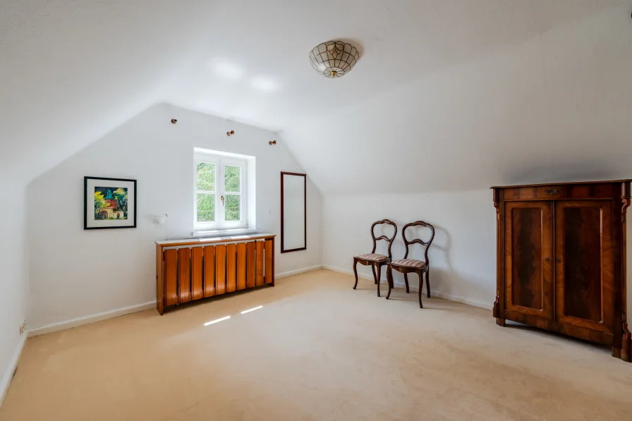 Children's room in the attic