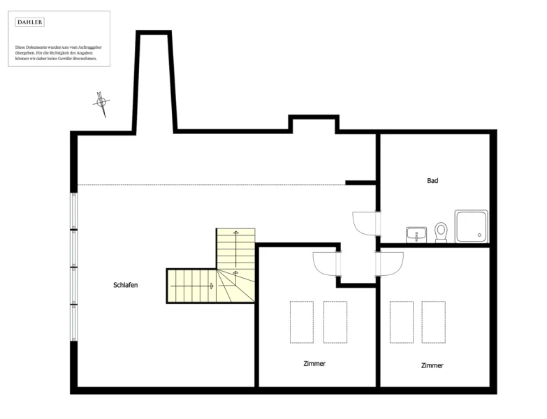 Floor plan upper level