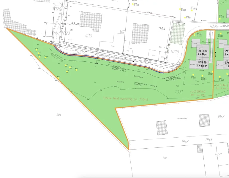  Site plan of property