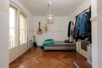 Bedroom with balcony