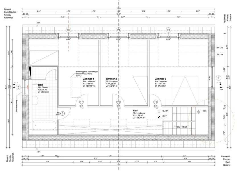 Grundriss Dachgeschoss