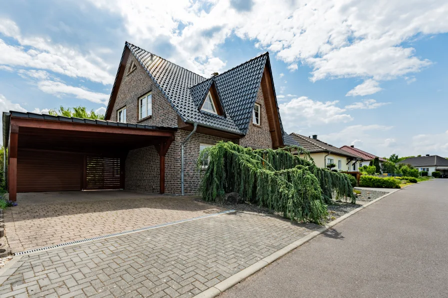 Großer Doppel-Carport