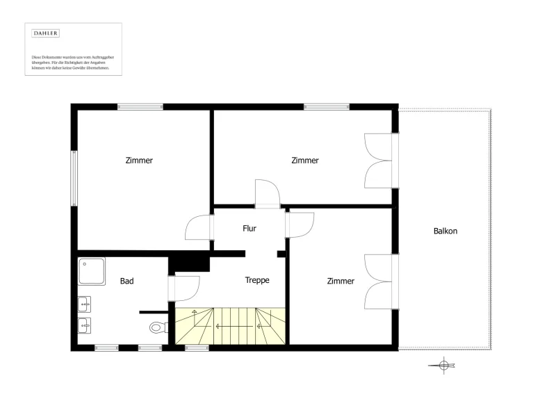 Floor plan upper floor