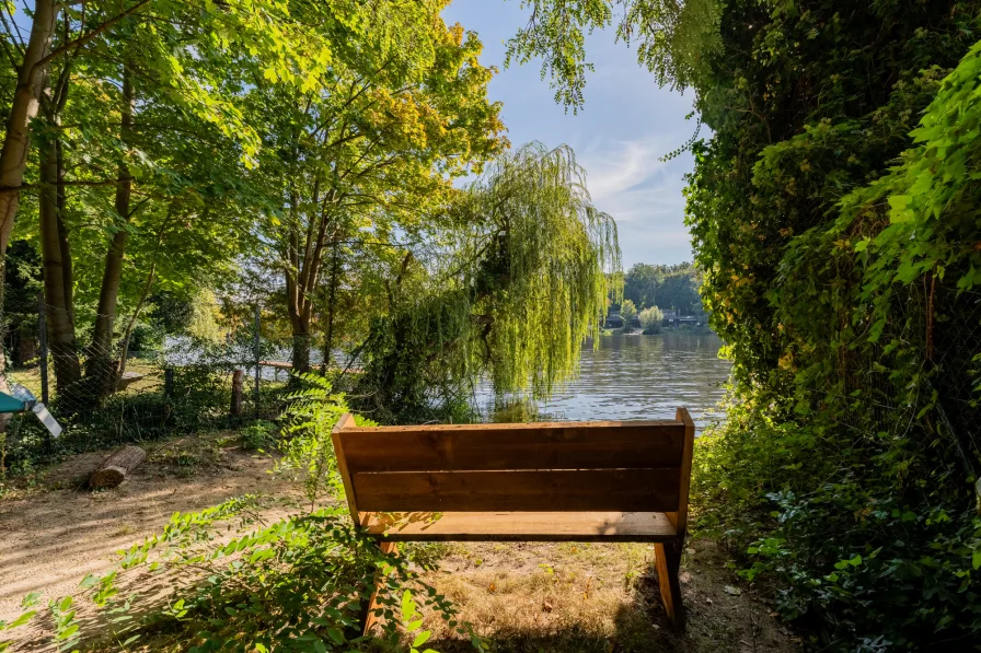 Blick über den kleinen Wannsee 