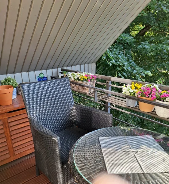 Überdachte Terrasse