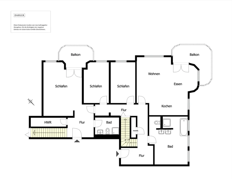 Grundriss 3. Obergeschoss