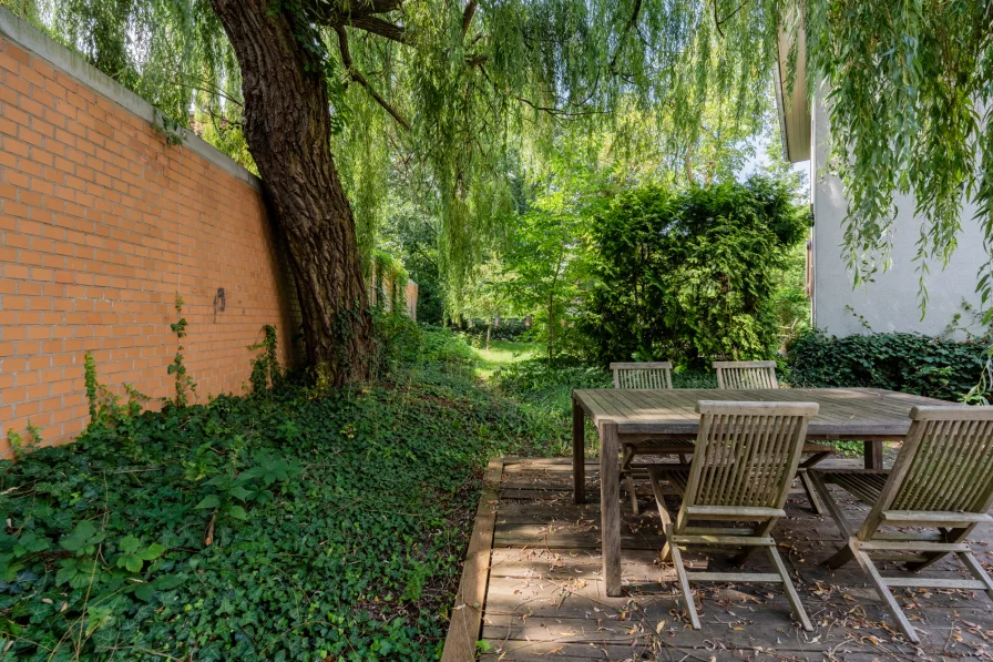 Gartenansicht Terrasse