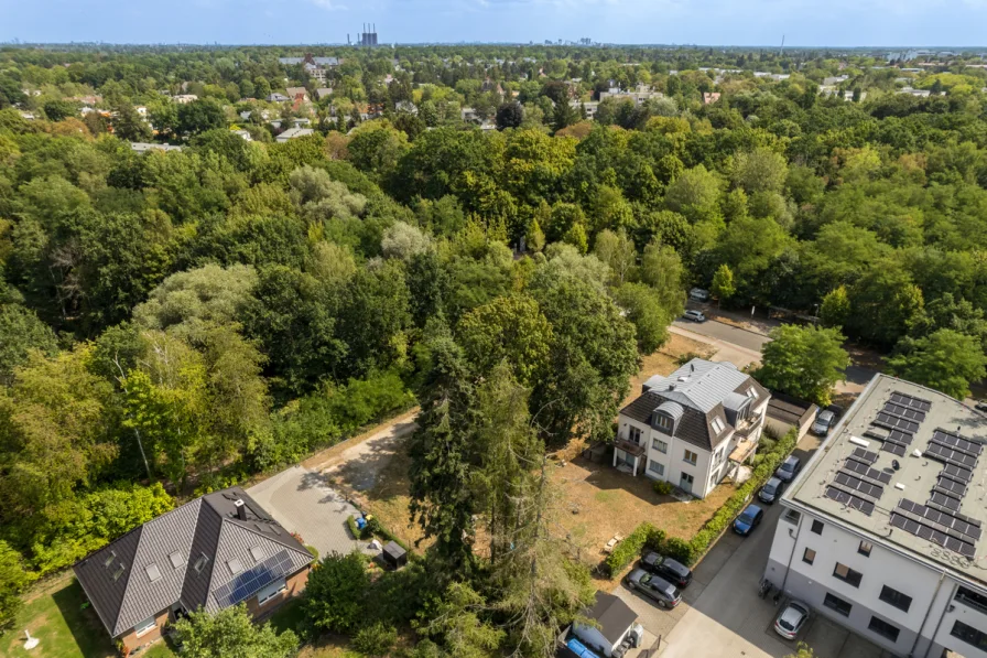 Blick nach Berlin-Zehlendorf