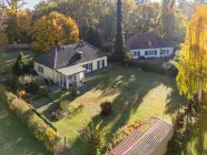 Aerial view with garden view