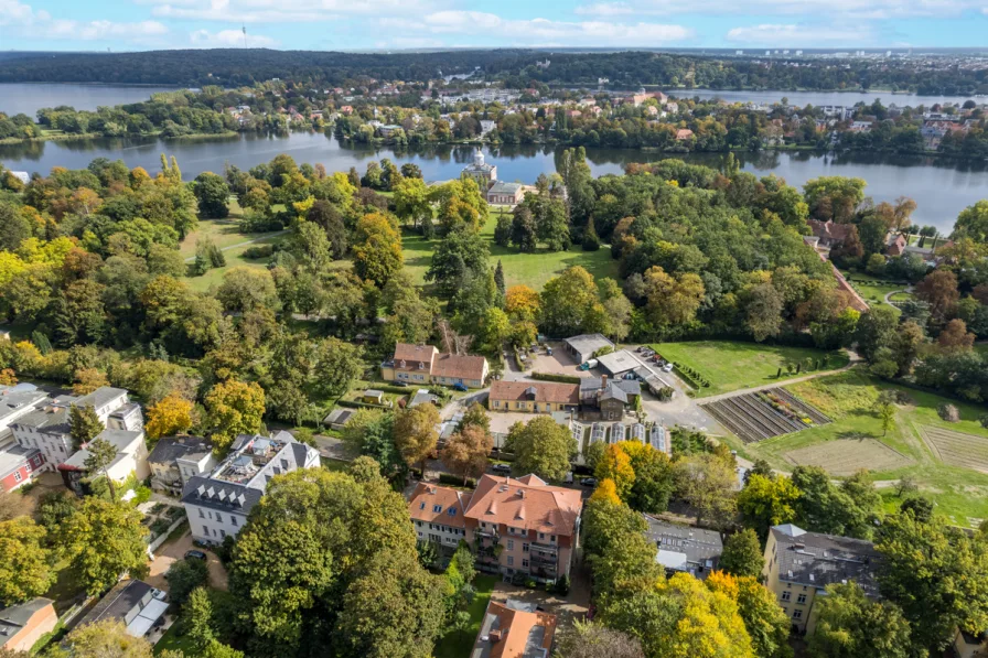 Unique view towards the "Heiliger See"