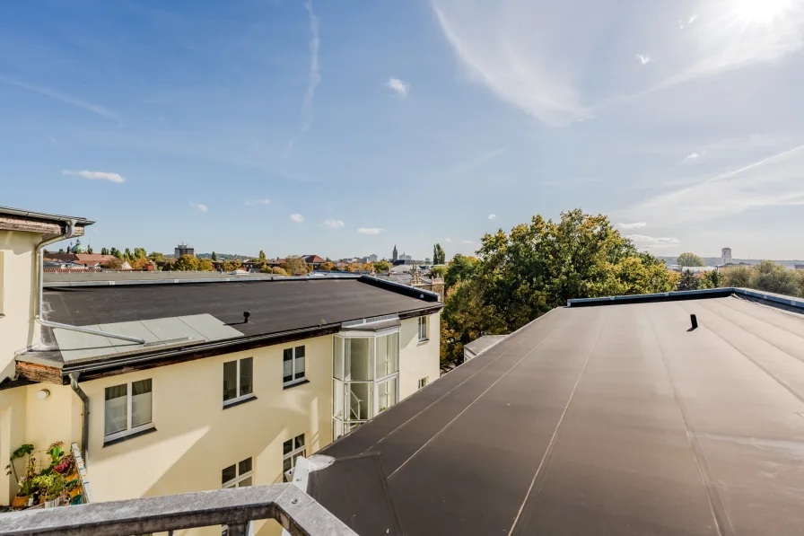 View from the roof terrace