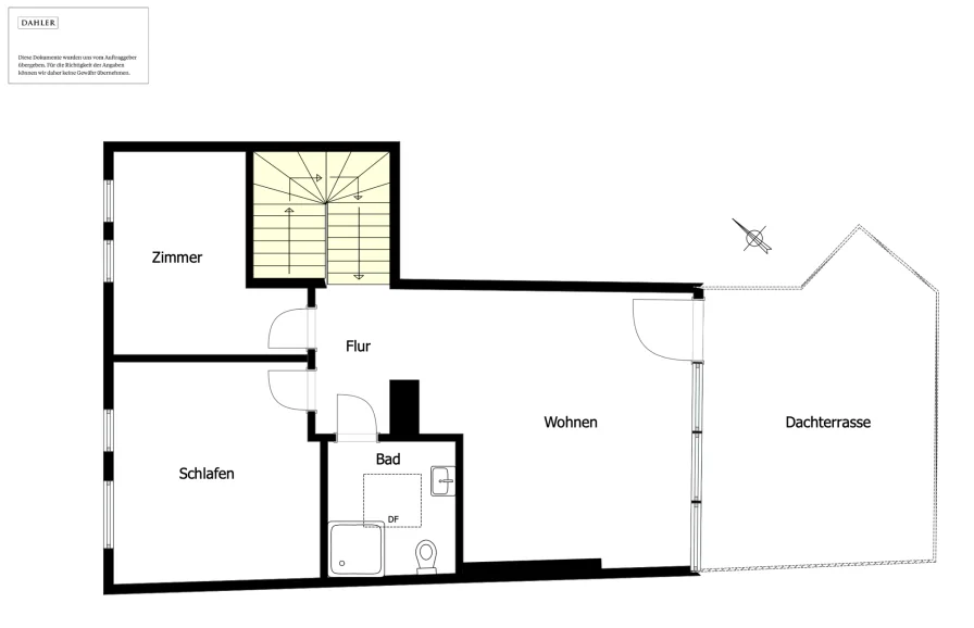 Attic floor plan