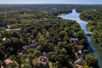 Weitblick der Umgebung mit Sicht auf den Teltow Kanal und Machnower See 