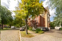 View of the apartment block