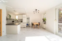 Kitchen and dining area