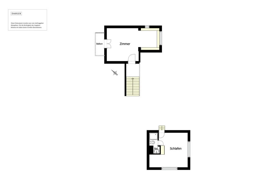 Floor plan upper floor