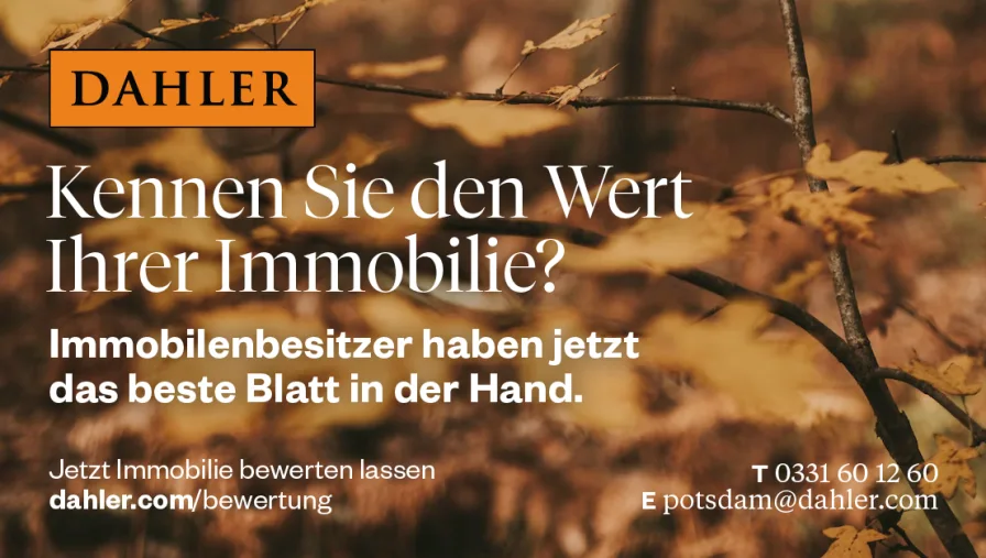 Bewerten Sie Ihre Immobilie