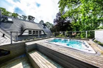 Dachterrasse mit Whirlpool