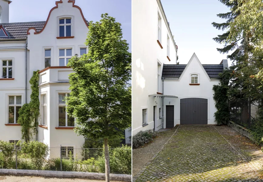 Street view and garage