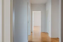 Spacious hallway